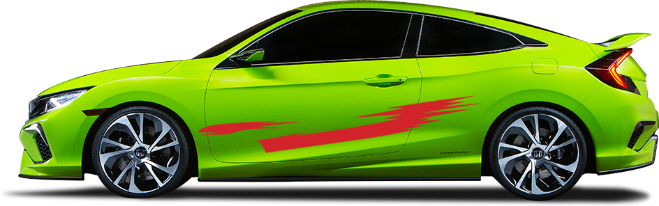 Electric Vibe, Vehicle Graphics SVG files.