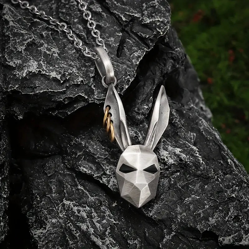 Hip Hop Bunny Necklace.