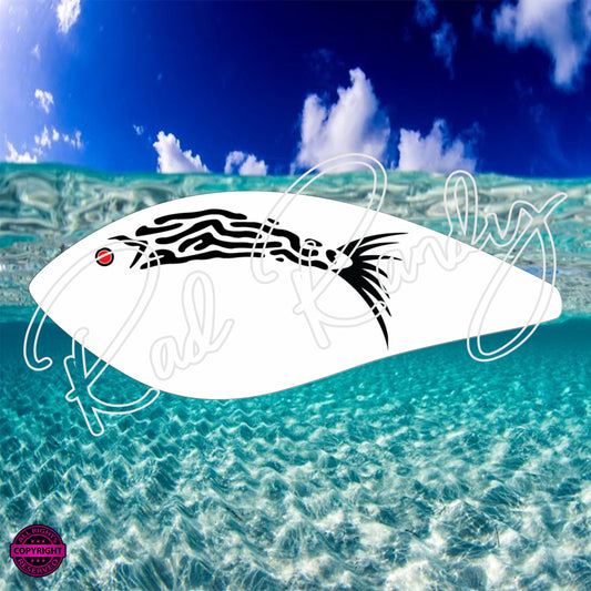 Fish Lure Pattern Vinyl Decal  Lure -# 80