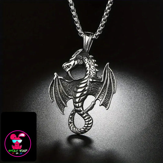 Magic Dragon Pendant Necklace
