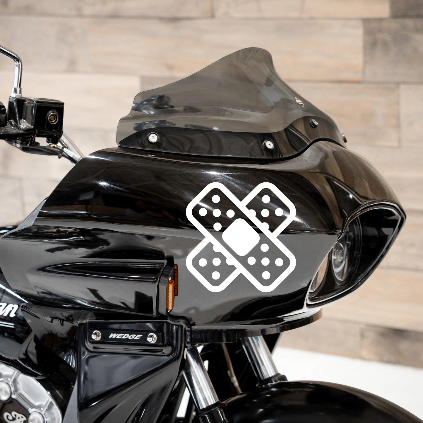 Band Aid, Moto Vinyl Decal