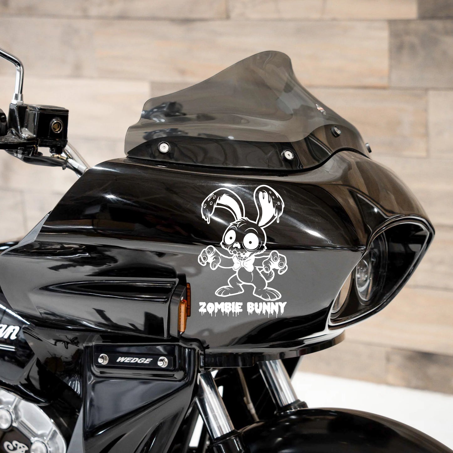 Zombie Bunny, Vinyl Decal