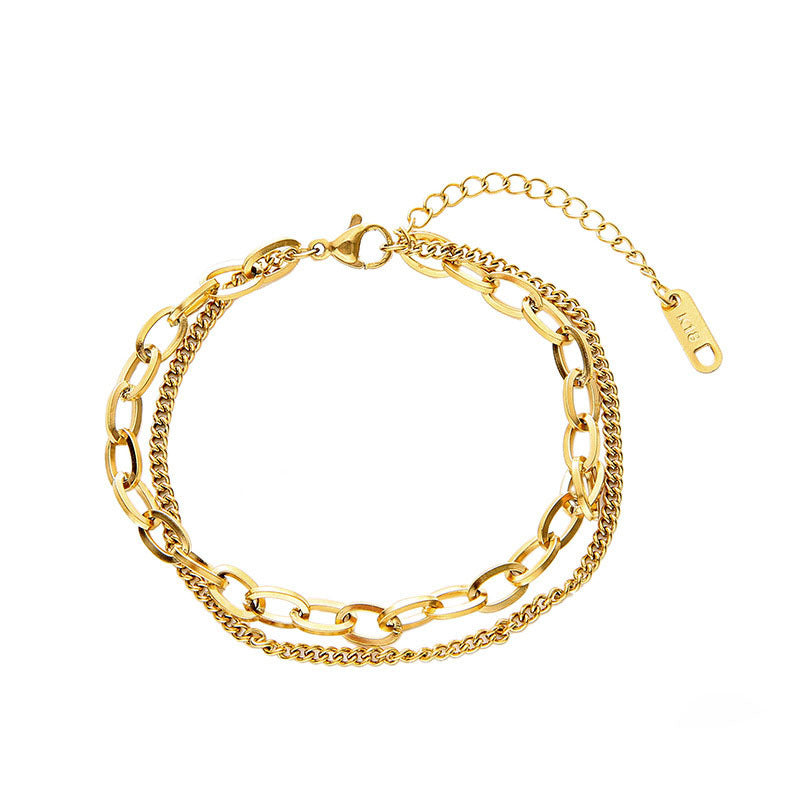 Double-layer Chain Bracelet