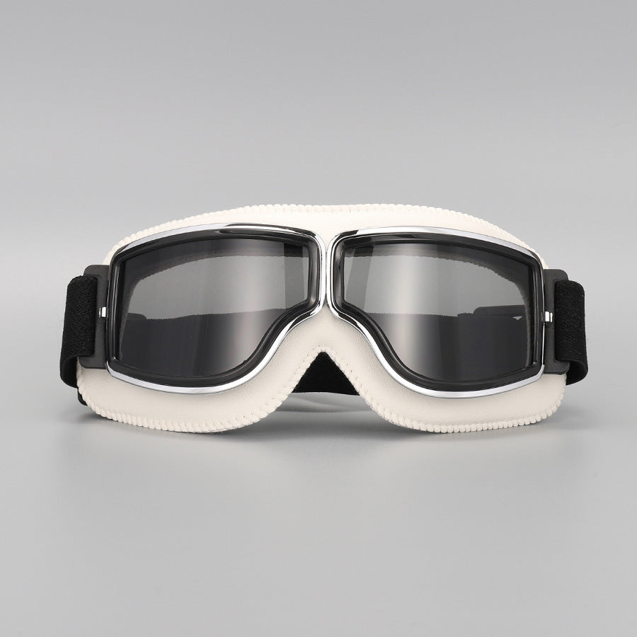 Retro Style Motorcycle Riding Goggles