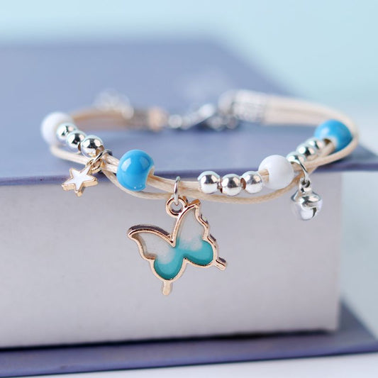 Artistic Sweet Butterfly Adjustable Bracelet