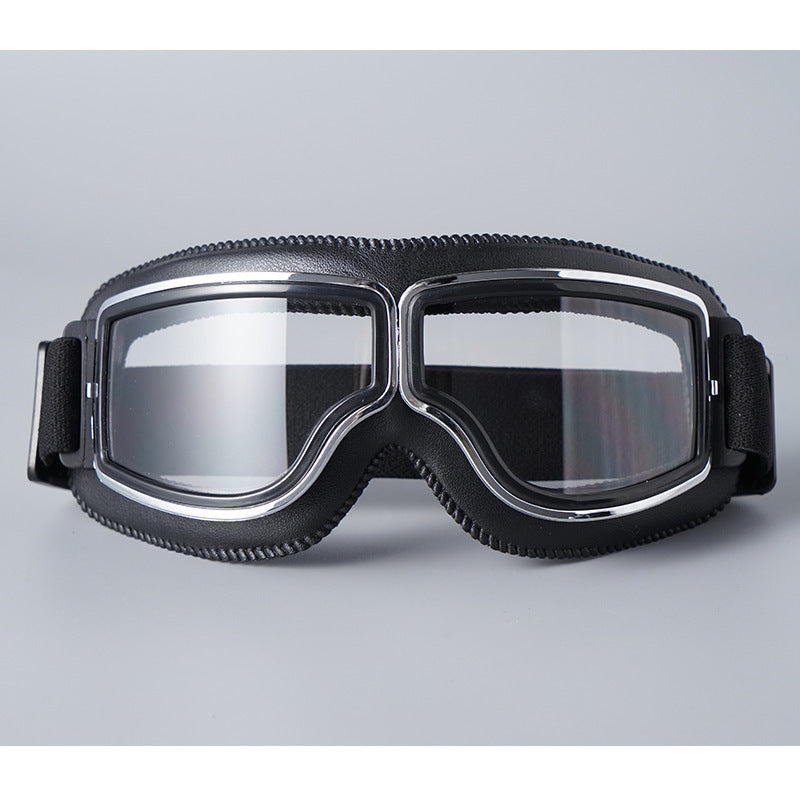 Retro Style Motorcycle Riding Goggles