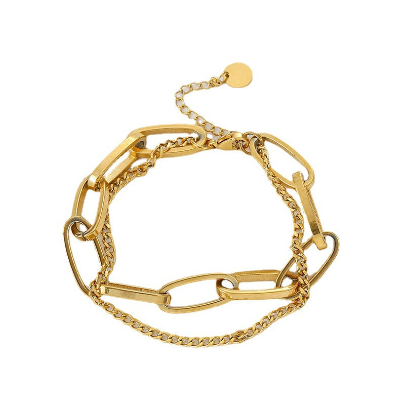 Double-layer Chain Bracelet