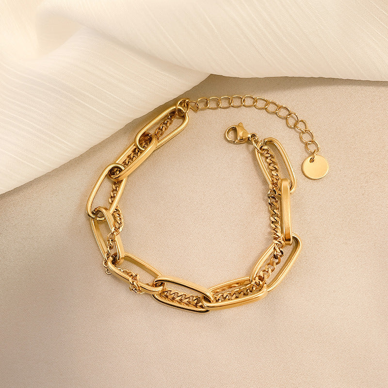 Double-layer Chain Bracelet