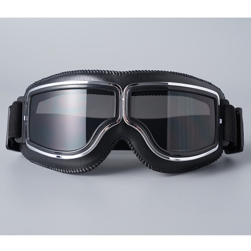 Retro Style Motorcycle Riding Goggles
