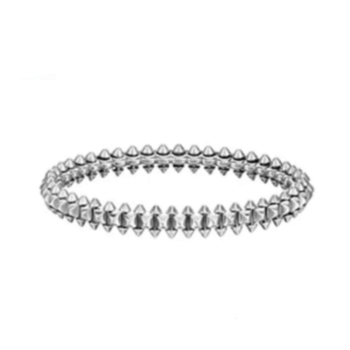 Sterling Silver Rivet Bracelet