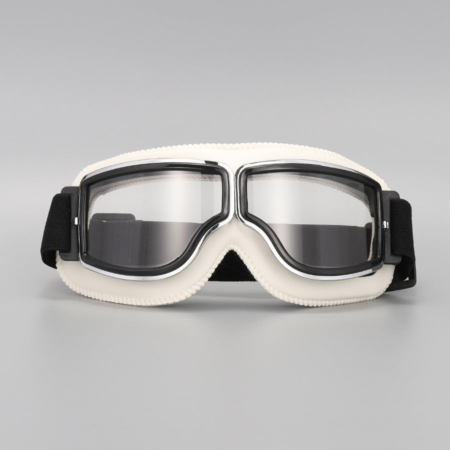 Retro Style Motorcycle Riding Goggles