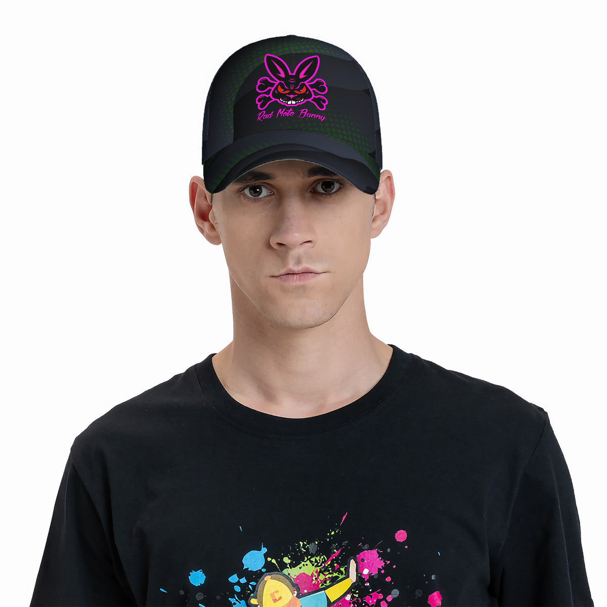 Rad Moto Bunny Baseball Cap