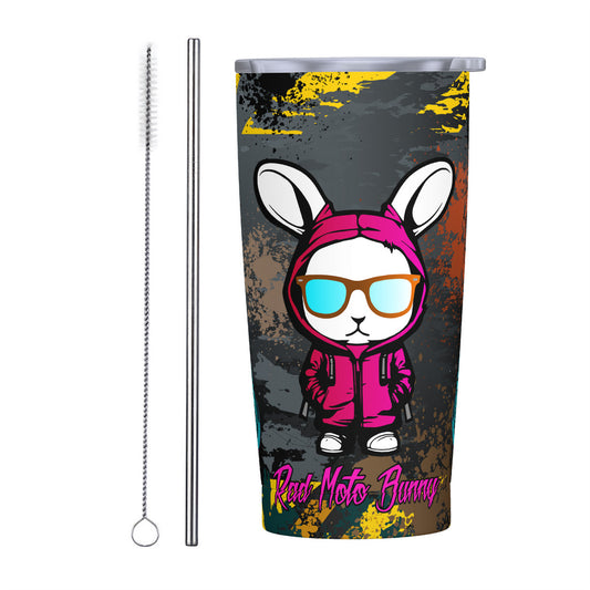Rad Moto Bunny 20oz Stainless Steel Tumbler