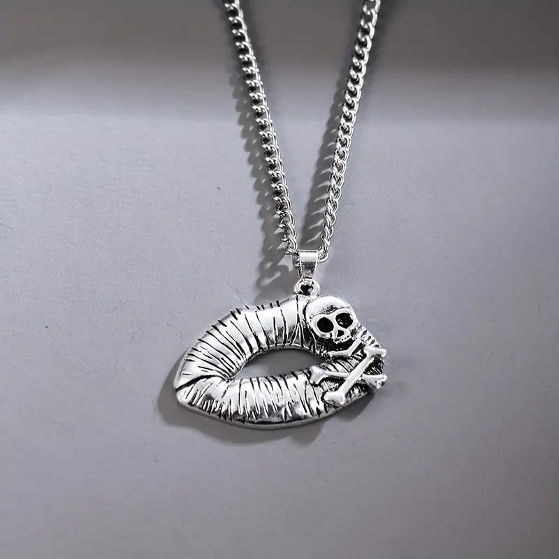 Hot Lips Pendant Necklace.
