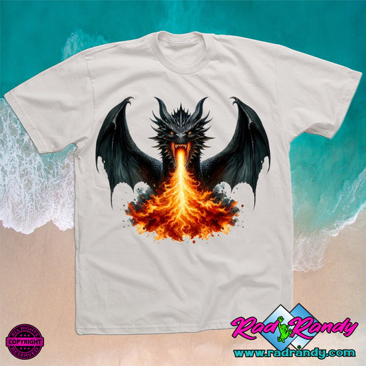 Dragon Fire. PNG Digital Print file.