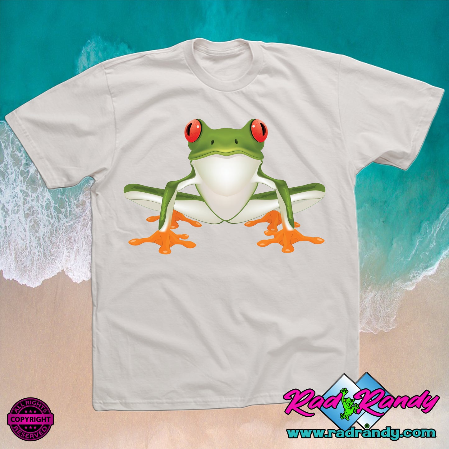 Frog. PNG Digital Print file.