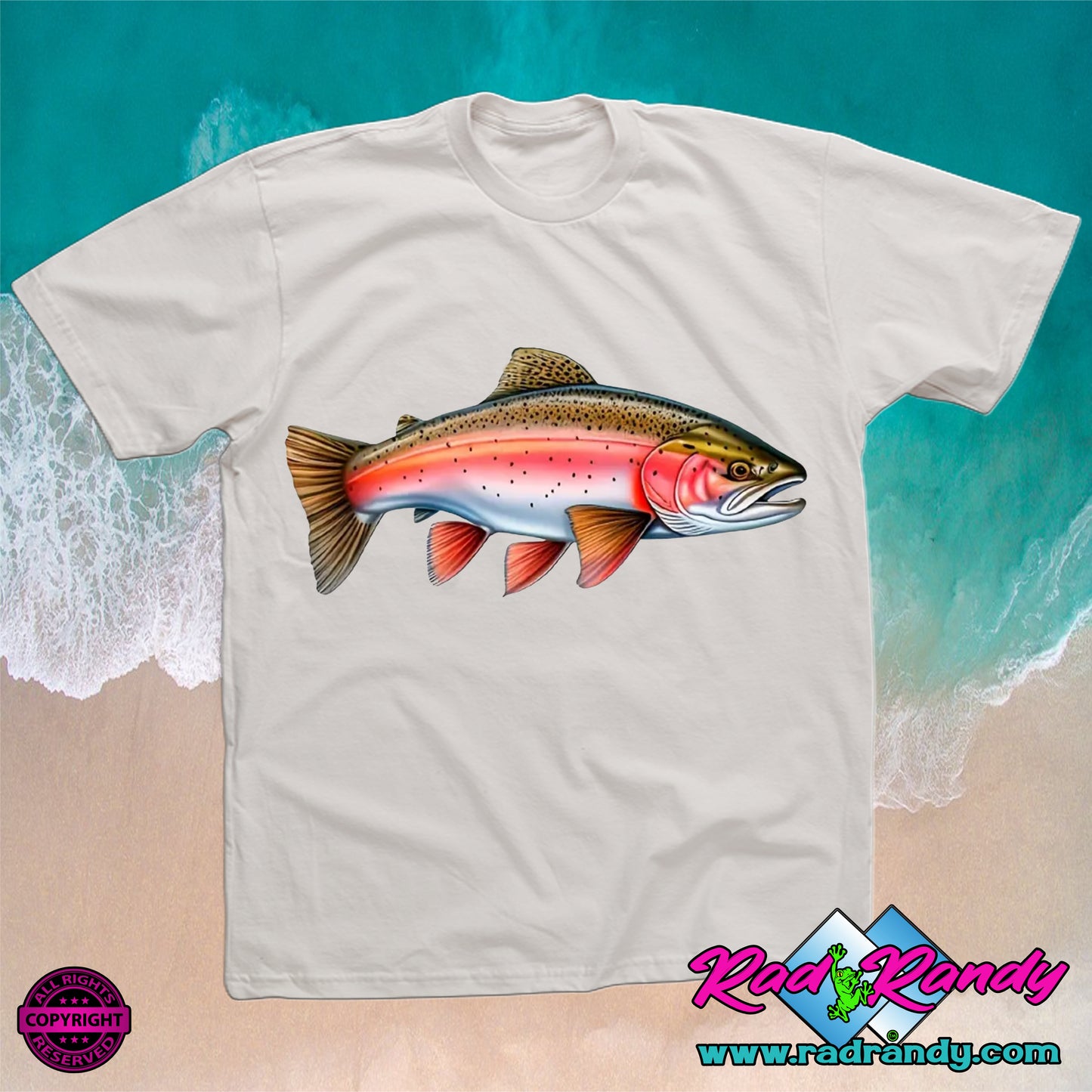 Trout. PNG Digital Print file.