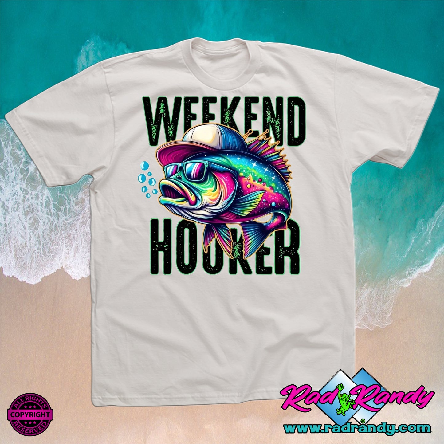 Weekend Hooker. PNG Digital Print file.
