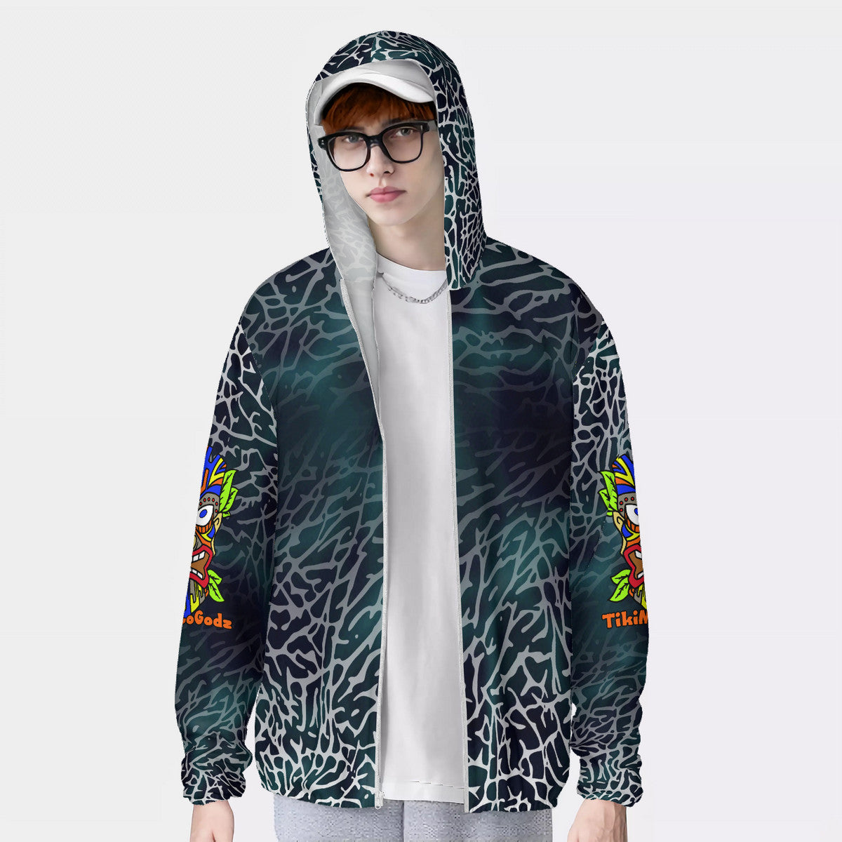 Tiki Moto Godz Lightweight Zipper Hoodie