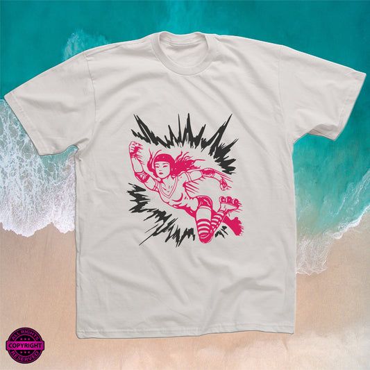 Roller Derby Girl. SVG Digital Cut or Print file.