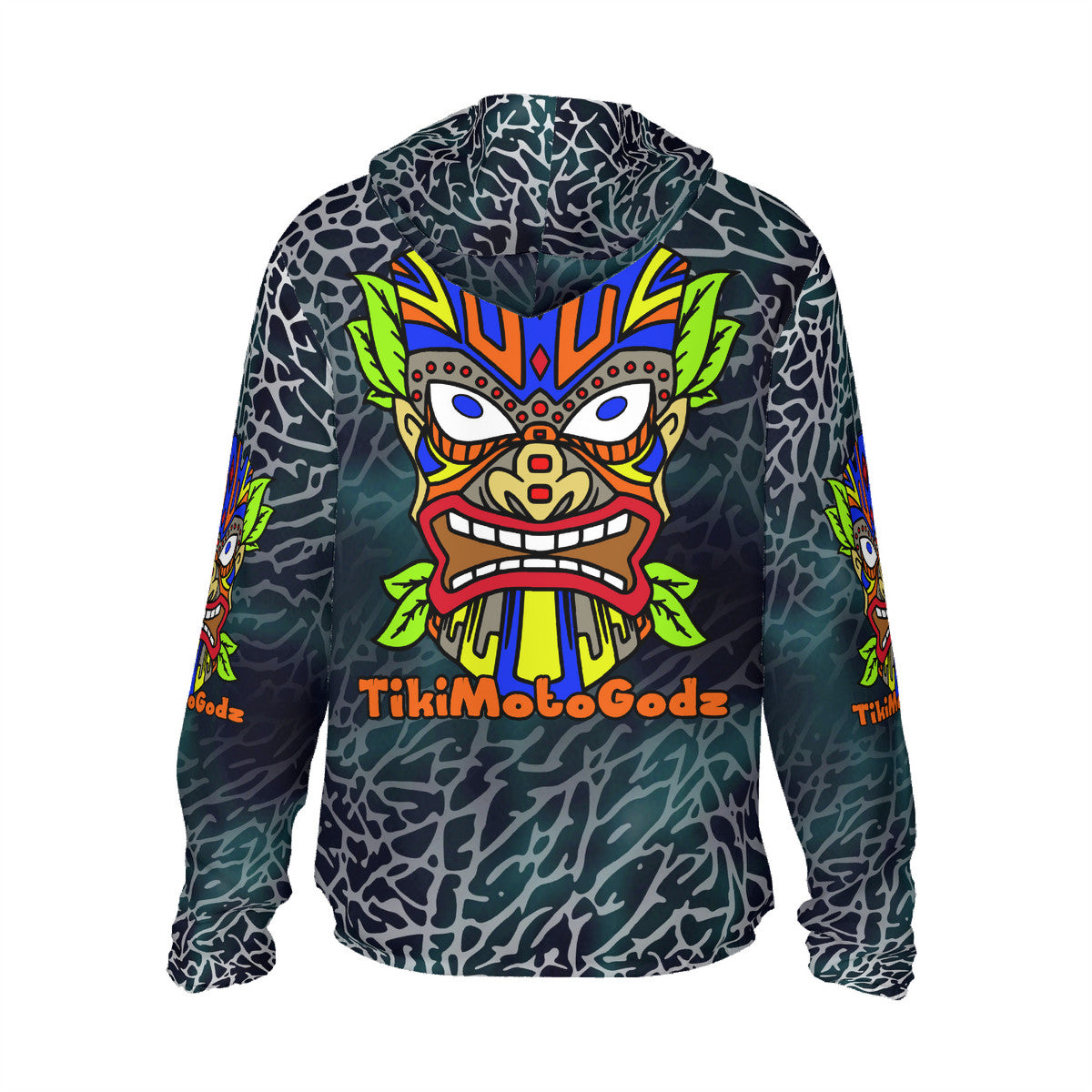 Tiki Moto Godz Lightweight Zipper Hoodie