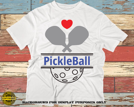 Pickleball. SVG Digital Cut or Print files.