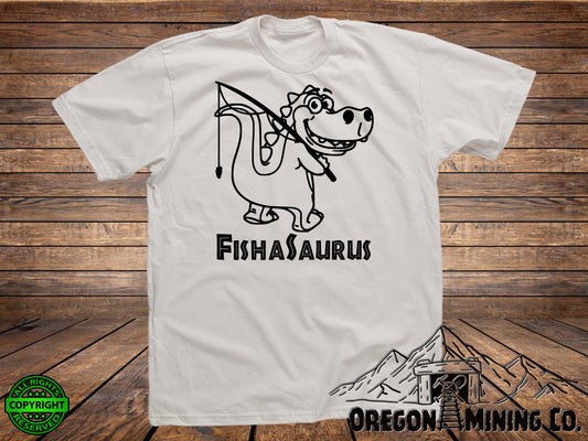 Fishasaurus. SVG Digital Cut or Print files.