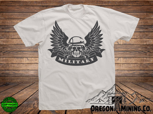 Military Skull. SVG Digital Cut or Print files.