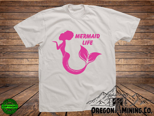 Mermaid Life. SVG Digital Cut or Print files.