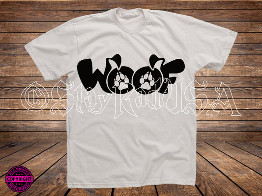 Woof, SVG Digital Cut or Print file.