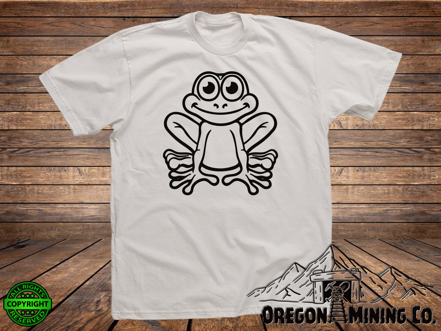 Happy Frog. SVG Digital Cut or Print files.