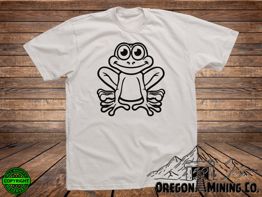Happy Frog. SVG Digital Cut or Print files.