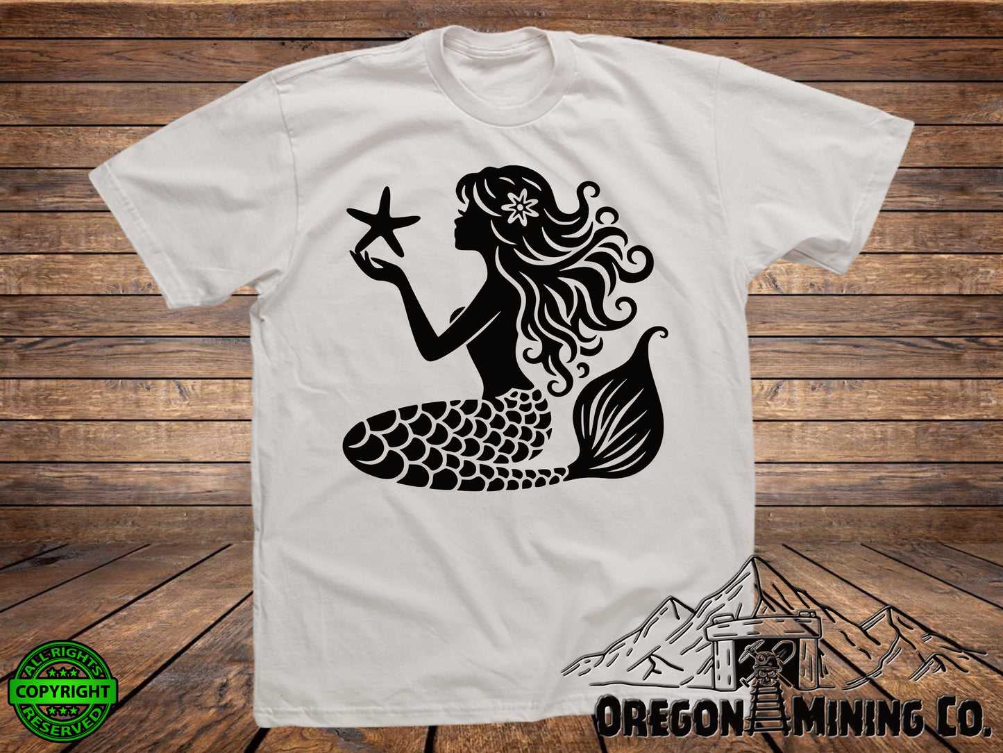 Mermaid. SVG Digital Cut or Print files.