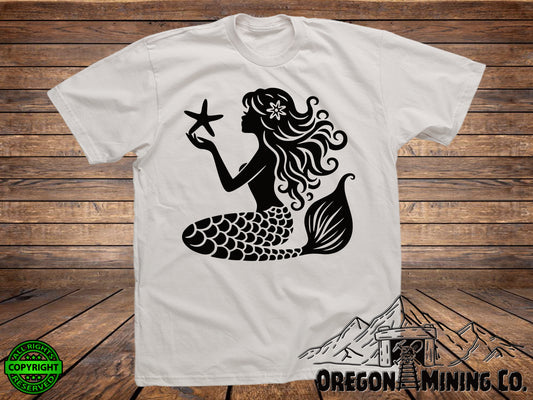 Mermaid. SVG Digital Cut or Print files.