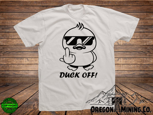Duck Off. SVG Digital Cut or Print files.