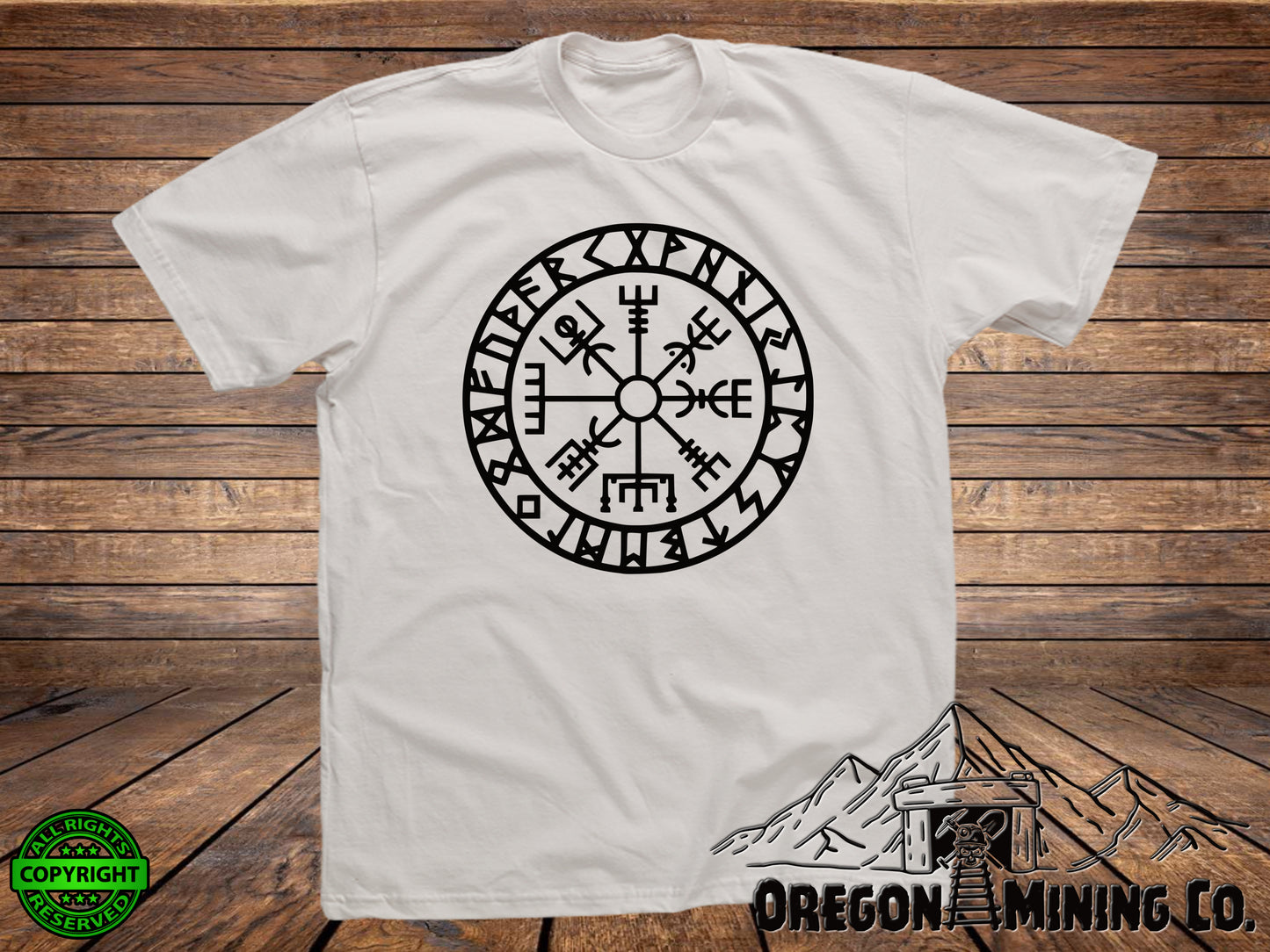 Viking Compass. SVG Digital Cut or Print files.