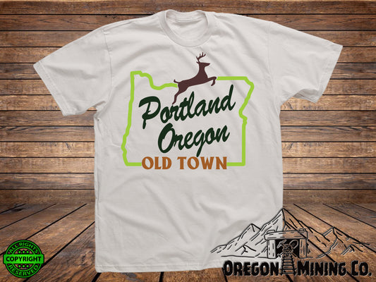 Portland Oregon Old Town. SVG Digital Cut or Print files.