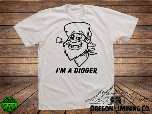 Old Timer, Miner. SVG Digital Cut or Print files.