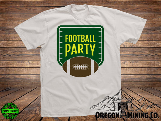 Football Party. SVG Digital Cut or Print files.