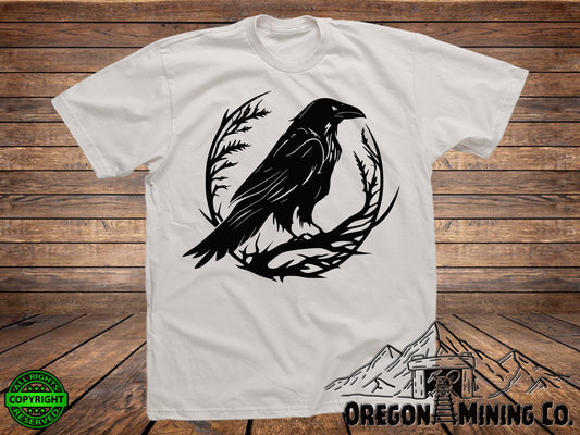 Crow. SVG Digital Cut or Print files.