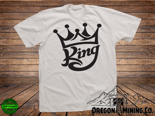 King. SVG Digital Cut or Print files.