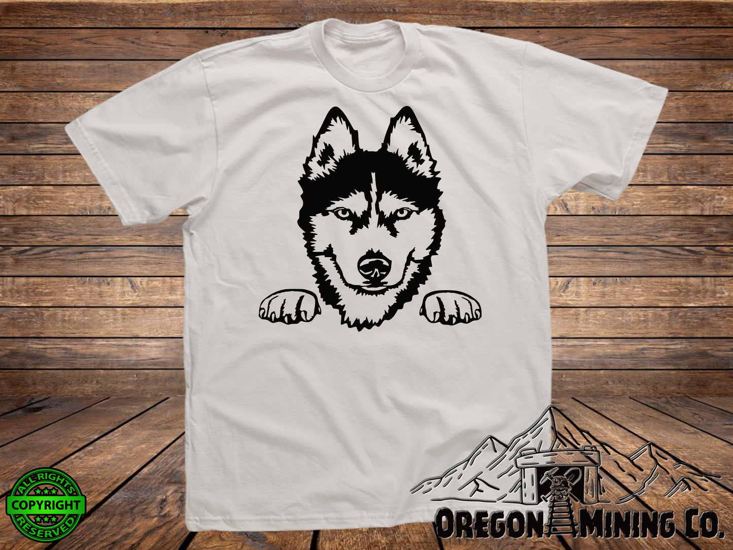 Siberian Husky. SVG Digital Cut or Print files.