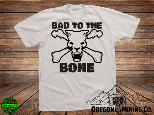 Bad to the Bone. SVG Digital Cut or Print files.