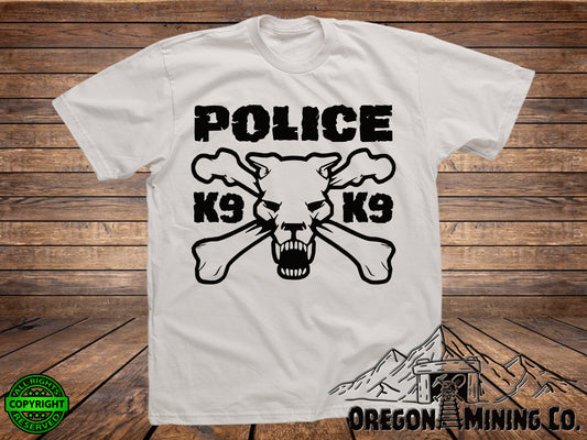 Police K9. SVG Digital Cut or Print files.