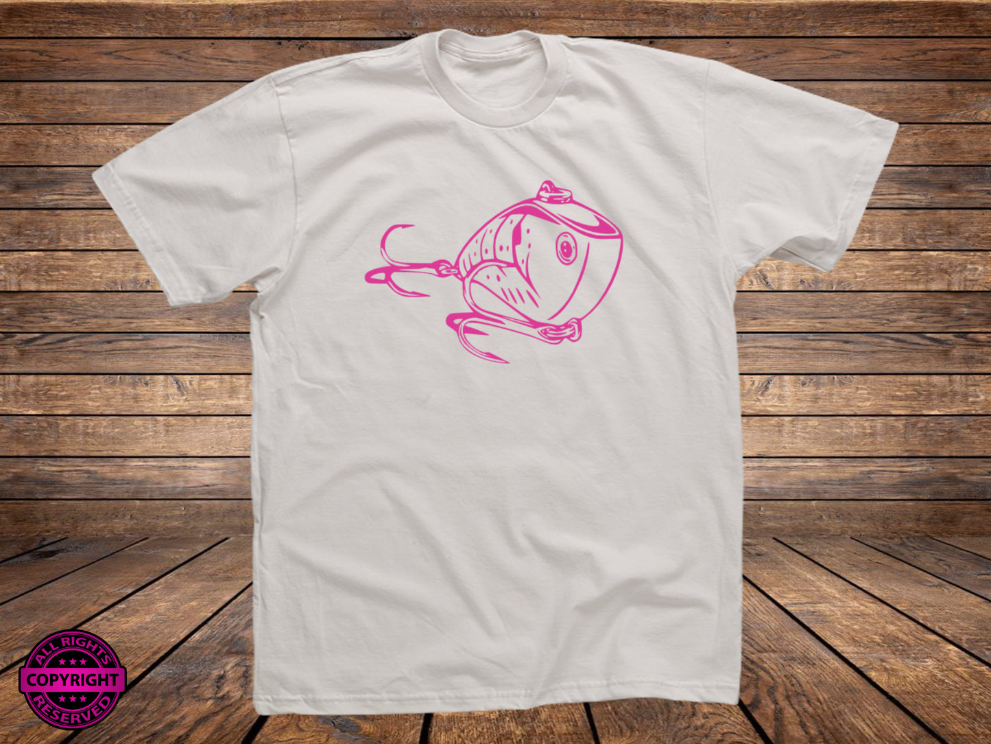 Fishing Lure, SVG Digital Cut or Print file.