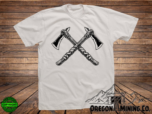 Indian Axes. SVG Digital Cut or Print files.