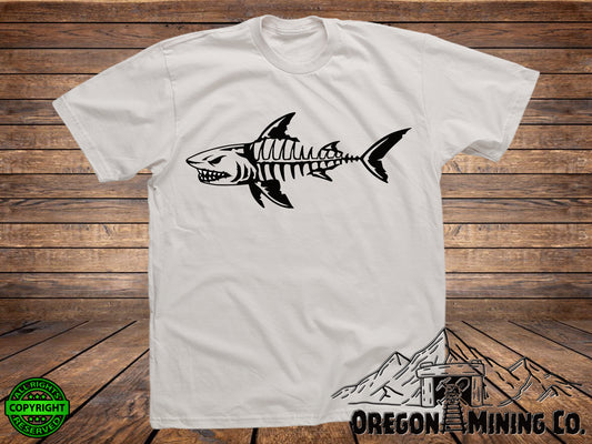 Shark Bones. SVG Digital Cut or Print files.