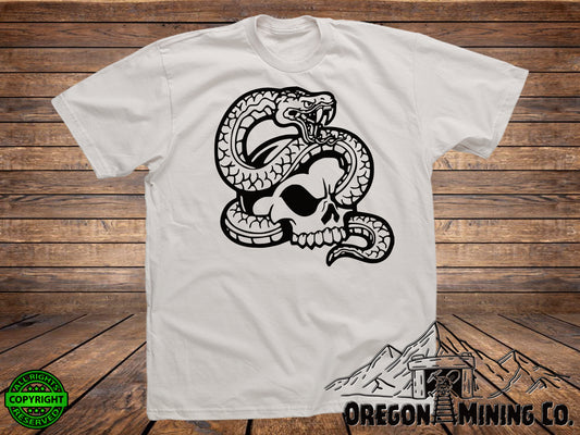 Snake Skull. SVG Digital Cut or Print files.