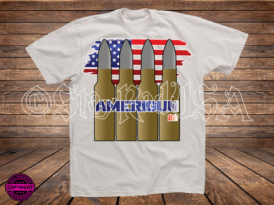 Amerigun 2A Bullets. PNG Digital Print file.