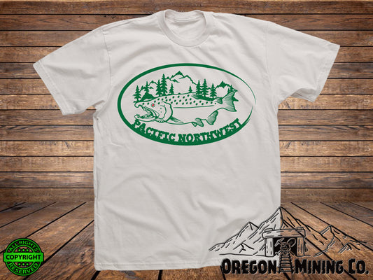 Pacific Northwest Salmon. SVG Digital Cut or Print files.